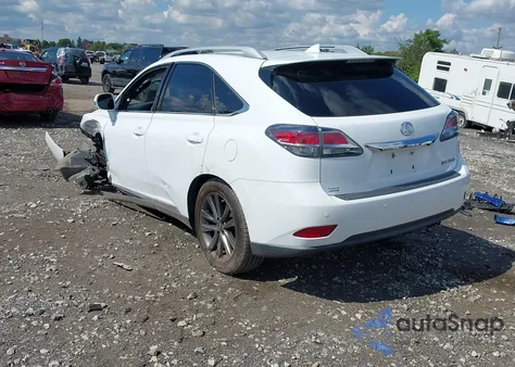 2015 Lexus Rx 350/Base/F Sport из США, поврежденный, VIN 2T2BK1BA9FC291591